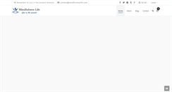 Desktop Screenshot of mindfulnesslife.com